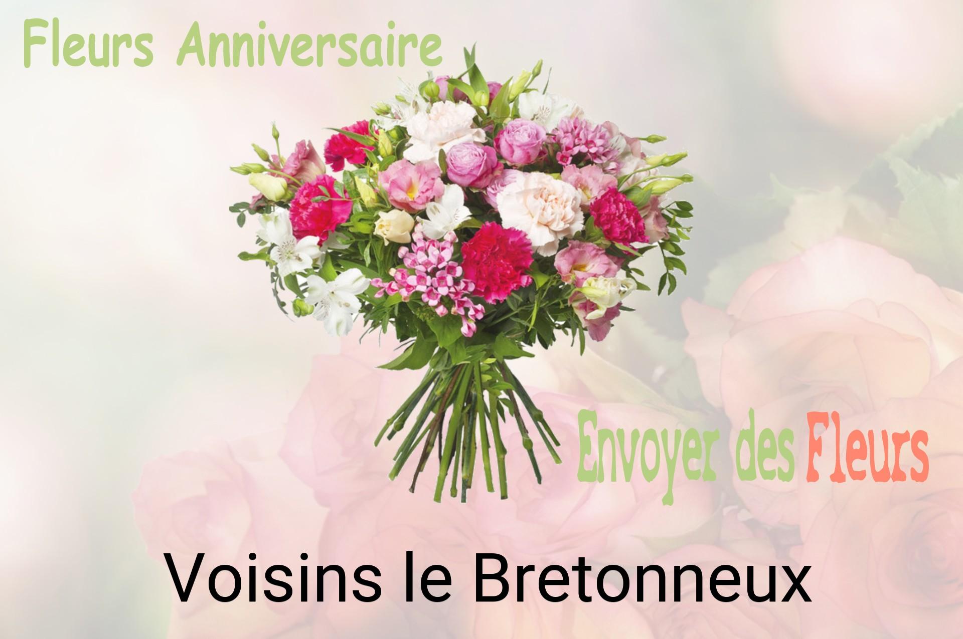 Bouquet de fleurs d’anniversaire livré à Voisins-le-Bretonneux
